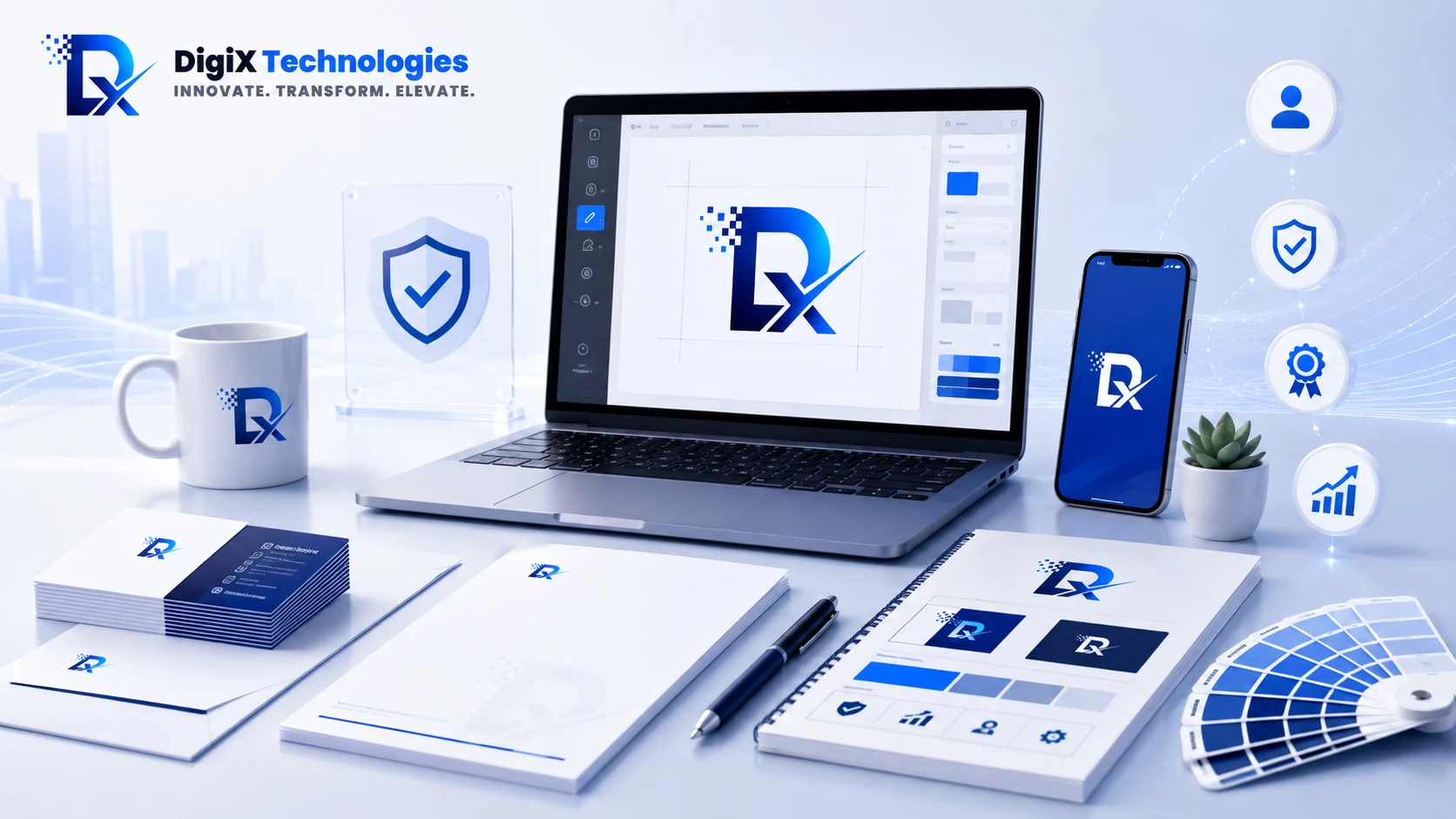 Logo and brand identity