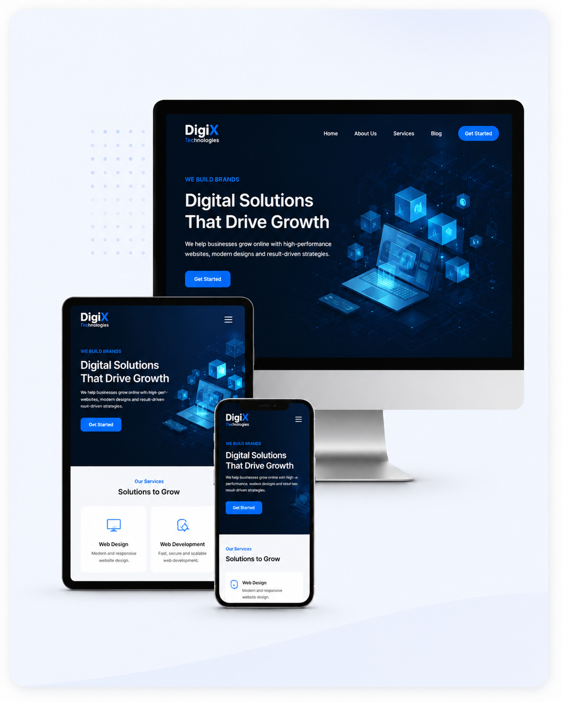 Responsive website design service in Coimbatore